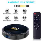 TV BOX 4 - 64 ANDROID 12, BT 5.0 H8